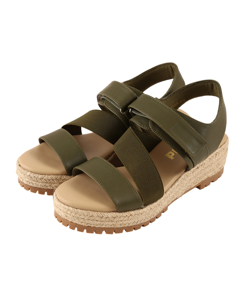 PUNYUS（プニュズ）の「ベルトジュ－トサンダル（サンダル・レディース・ブラック/レッド/カーキ・1/2/4/3）」の5枚目の写真