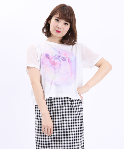 WEGO(ウィゴー)の「WEGO/FANTASY Tシャツ(Tシャツ/カットソー・レディース・その他1/その他2/その他3/その他4/その他5・FREE)」の2枚目の写真