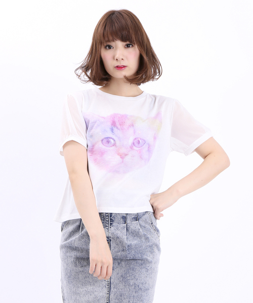 WEGO(ウィゴー)の「WEGO/FANTASY Tシャツ(Tシャツ/カットソー・レディース・その他1/その他2/その他3/その他4/その他5・FREE)」の3枚目の写真