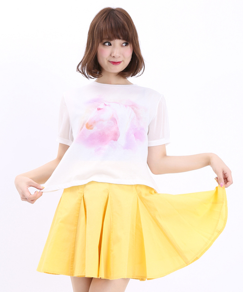 WEGO(ウィゴー)の「WEGO/FANTASY Tシャツ(Tシャツ/カットソー・レディース・その他1/その他2/その他3/その他4/その他5・FREE)」の1枚目の写真