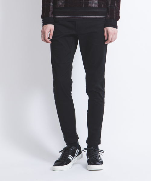 5351 POUR LES HOMMES(ゴーサンゴーイチプールオム)の「【新色】スキニージョグストレッチチノパンツ(チノパンツ・メンズ・カーキ/チャコールグレー/ブラック/ベージュ/ボルドー・50/46/44/48)」の2枚目の写真