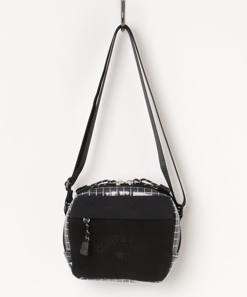 CONVERSE（コンバース）の「CONVERSE　FREECE MINI SHOULDER BAG（ショルダーバッグ・レディース・ホワイト/ブラック・FREE）」の2枚目の写真