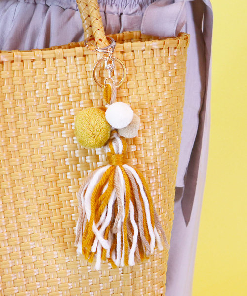 セール ポンポンチャーム バッグチャーム 毛糸 チャーム Salle De Bal サルデバル のファッション通販 Zozotown