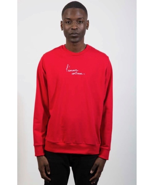 MAISON HONORE(メゾンオノレ)の「Sweat Francesca(スウェット)」|レッド
