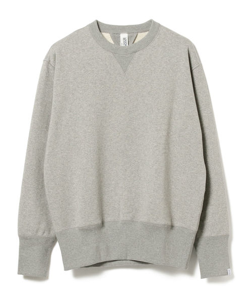 BEAMS PLUS（ビームスプラス）の「LOOPWHEELER × BEAMS PLUS / 別注 スーパーヘヴィーウェイト クルーネック（スウェット・メンズ・ライトグレー/ブラック/ネイビー・SMALL/MEDIUM/LARGE/X-LARGE）」の15枚目の写真