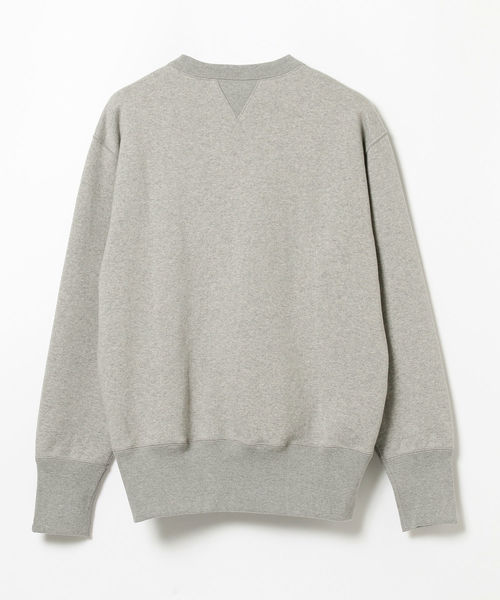 BEAMS PLUS（ビームスプラス）の「LOOPWHEELER × BEAMS PLUS / 別注 スーパーヘヴィーウェイト クルーネック（スウェット・メンズ・ライトグレー/ブラック/ネイビー・SMALL/MEDIUM/LARGE/X-LARGE）」の11枚目の写真