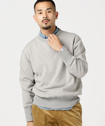 LOOPWHEELER × BEAMS PLUS / 別注 スーパーヘヴィーウェイト クルーネック