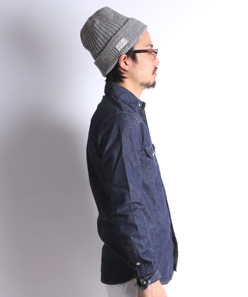 Denime（ドゥニーム）の「【JapanMade】DENIM WESTERN SHIRTS/デニムウエスタンシャツ（シャツ/ブラウス・メンズ・ネイビー・LARGE/MEDIUM/SMALL）」の13枚目の写真