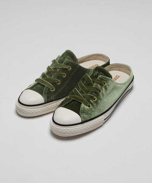 All Star Velvet Mule Ox Khaki スニーカー Converse コンバース のファッション通販 Zozotown