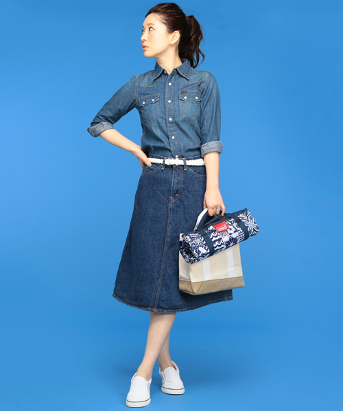 BEAMS BOY（ビームスボーイ）の「ANGLO LEATHER CRAFT / メッシュベルト（ベルト・レディース・ホワイト/ブラック/レッド系その他/ブルー系その他・ONE SIZE）」の8枚目の写真