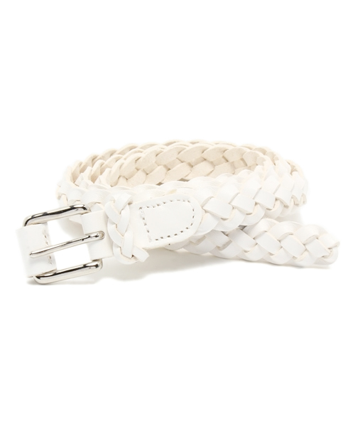 BEAMS BOY（ビームスボーイ）の「ANGLO LEATHER CRAFT / メッシュベルト（ベルト・レディース・ホワイト/ブラック/レッド系その他/ブルー系その他・ONE SIZE）」の2枚目の写真