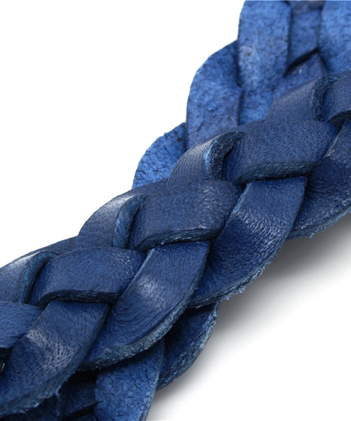 BEAMS BOY（ビームスボーイ）の「ANGLO LEATHER CRAFT / メッシュベルト（ベルト・レディース・ホワイト/ブラック/レッド系その他/ブルー系その他・ONE SIZE）」の7枚目の写真