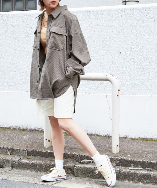 オーバーサイズCPO シャツジャケット ワークシャツ/シャツ