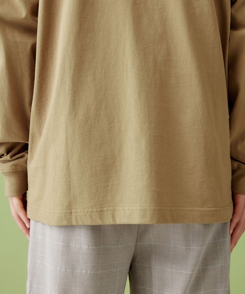 Mark Gonzales(マーク・ゴンザレス)の「Mark Gonzales/マークゴンザレス MONO-MART別注 袖ライン オーバーサイズ L/S カットソー(Tシャツ/カットソー・メンズ・ベージュ系その他/グリーン系その他/ブラック/ホワイト・FREE)」の12枚目の写真