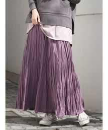 Ungrid | ランダムプリーツマキシスカート(スカート)