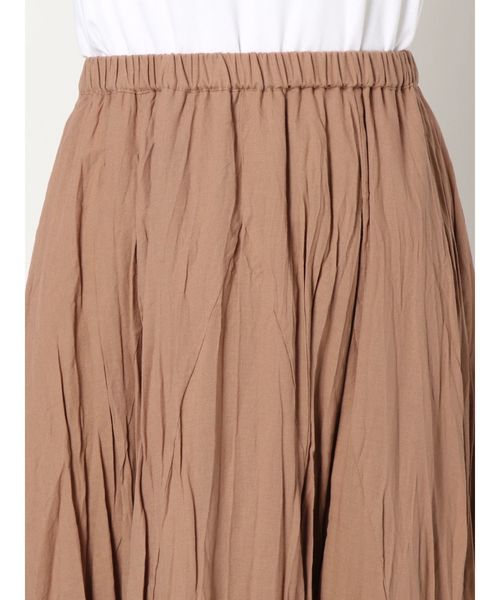 Ungrid（アングリッド）の「ランダムプリーツマキシスカート（スカート・レディース・パープル/ブラウン/ブルー・FREE）」の9枚目の写真