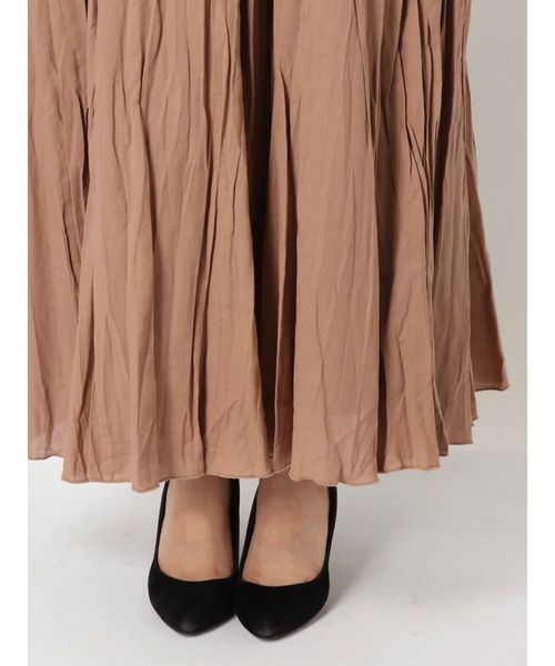 Ungrid（アングリッド）の「ランダムプリーツマキシスカート（スカート・レディース・パープル/ブラウン/ブルー・FREE）」の14枚目の写真