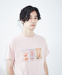 【展開店舗限定】Flowerphotoプリント半袖Tシャツ