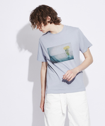 【展開店舗限定】Flowerphotoプリント半袖Tシャツ