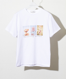 ABAHOUSE GRAY | 【展開店舗限定】Flowerphotoプリント半袖Tシャツ(Tシャツ/カットソー)