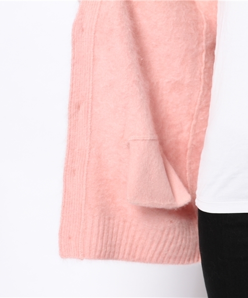 Drawer（ドゥロワー）の「DRAWER ファーカーディガン（カーディガン/ボレロ・レディース・ピンク/イエロー/ブラック・2/1）」の10枚目の写真