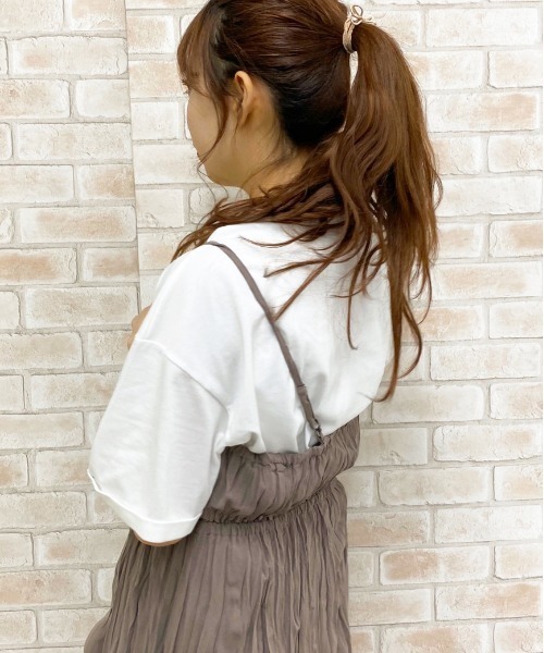 apres jour（アプレジュール）の「クリンクルキャミワンピ×Ｔシャツセット【ZOZOTOWN限定アイテム】（ワンピース・レディース・ミント/アイボリー/その他/モカ・フリー）」の12枚目の写真
