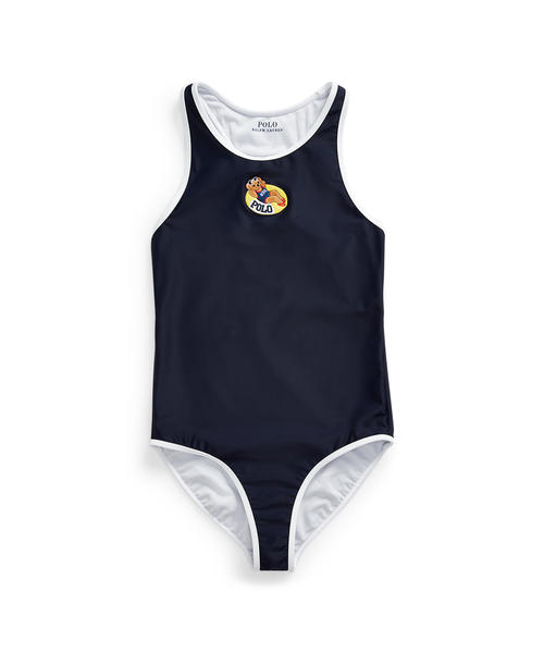 Polo Ralph Lauren Childrenswear ポロラルフローレンチャイルドウェア の スイム ベア ワンピース スイムスーツ 水着 Wear