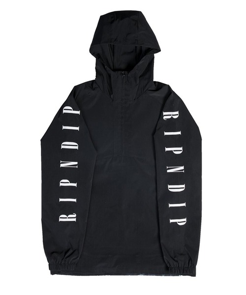 RIPNDIP（リップンディップ）の「RIPNDIP(リップンディップ) Nerm IRL リムーバブル アノラックフードジャケット（ナイロンジャケット・メンズ・ブラック・M/L）」の10枚目の写真