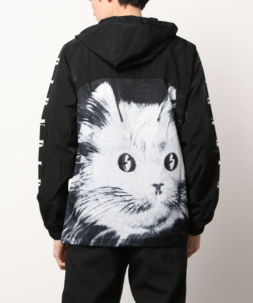 RIPNDIP（リップンディップ）の「RIPNDIP(リップンディップ) Nerm IRL リムーバブル アノラックフードジャケット（ナイロンジャケット・メンズ・ブラック・M/L）」の9枚目の写真