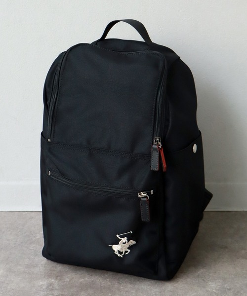 BEVERLY HILLS POLO CLUB(ビバリーヒルズポロクラブ)の「【BEVERLY HILLS POLO CLUB/ビバリーヒルズポロクラブ】ポニー刺繍リュック/バックパック(バックパック/リュック・レディース・ブラック/ネイビー・FREE)」の10枚目の写真