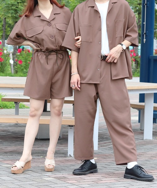 PairPair（ペアペア）の「アンクルワイドパンツ(セットアップ)（その他パンツ・メンズ・ネイビー/アイボリー/モカ・FREE）」の11枚目の写真