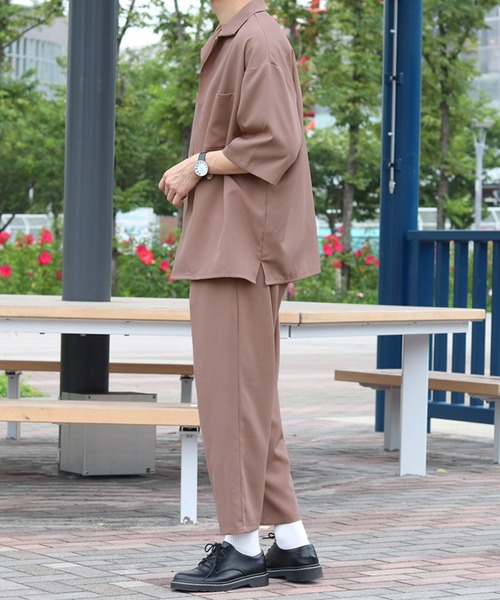 PairPair（ペアペア）の「アンクルワイドパンツ(セットアップ)（その他パンツ・メンズ・ネイビー/アイボリー/モカ・FREE）」の13枚目の写真