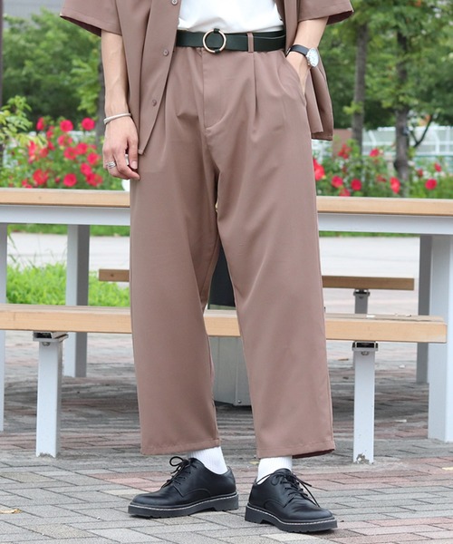 PairPair（ペアペア）の「アンクルワイドパンツ(セットアップ)（その他パンツ・メンズ・ネイビー/アイボリー/モカ・FREE）」の15枚目の写真