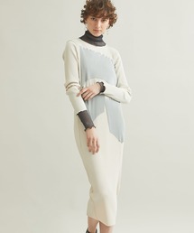 kotohayokozawa | 【kotohayokozawa(コトハヨコザワ)】ロングスリーブクルーネックワンピース　TDKT-PD05(ワンピース)