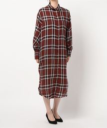 KOBE LETTUCE | オーバーサイズロングシャツワンピース[E2534](シャツワンピース)