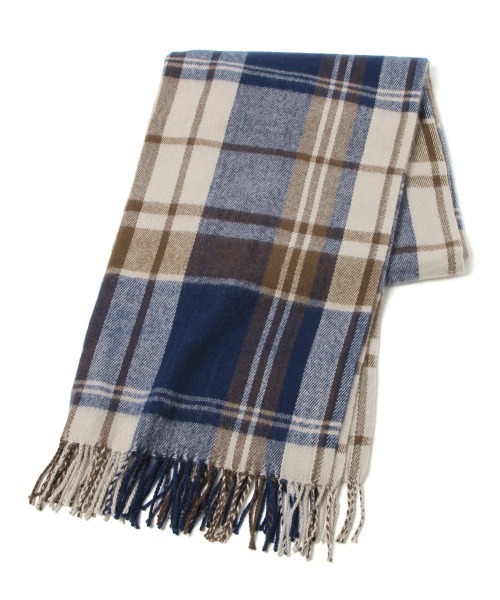 PAGEBOY（ページボーイ）の「チェックBIGストール(ボリュームマフラー)（マフラー・レディース・ホワイト系その他/ブラック系その他/ベージュ系その他・FREE）」の13枚目の写真