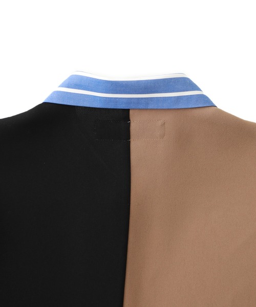 CULLNI（クルニ）の「【CULLNI】EX.CLERIC BICOLOR SH/20-AW-047（シャツ/ブラウス・メンズ・ブラック/ネイビー・1/2）」の13枚目の写真