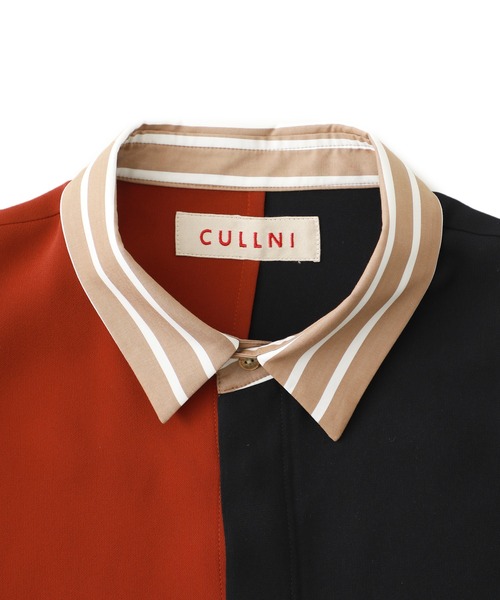 CULLNI（クルニ）の「【CULLNI】EX.CLERIC BICOLOR SH/20-AW-047（シャツ/ブラウス・メンズ・ブラック/ネイビー・1/2）」の16枚目の写真