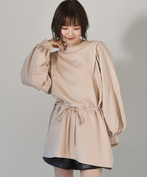 袖ボリュームチュニックワンピース ワンピース Retro Girl レトロガール のファッション通販 Zozotown