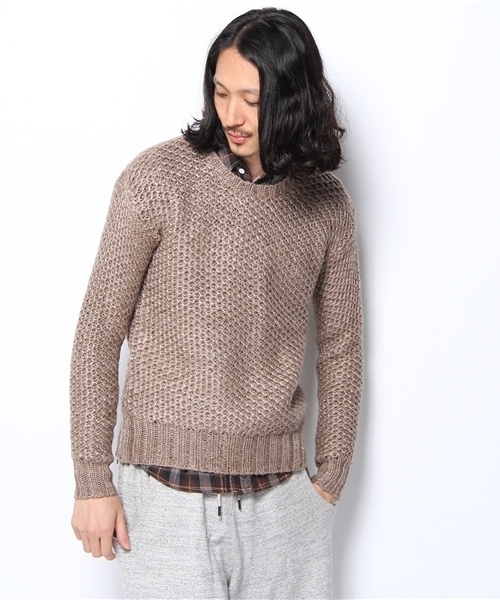 goa（ゴア）の「ｳｰﾙﾘﾈﾝﾛｰｹﾞｰｼﾞﾌﾟﾙｵｰﾊﾞｰ（ニット/セーター）」 - WEAR