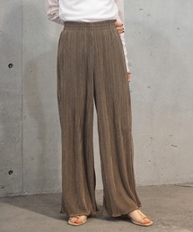 tiptop | 2021SS サテンミニプリーツワイドパンツ(その他パンツ)