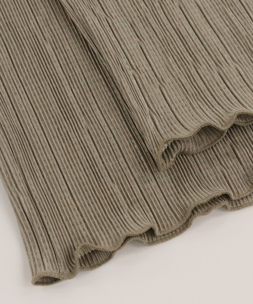 tiptop（ティップトップ）の「2021SS サテンミニプリーツワイドパンツ（その他パンツ・レディース・ブラック/モカ/グレイッシュベージュ/ブルー・FREE）」の22枚目の写真