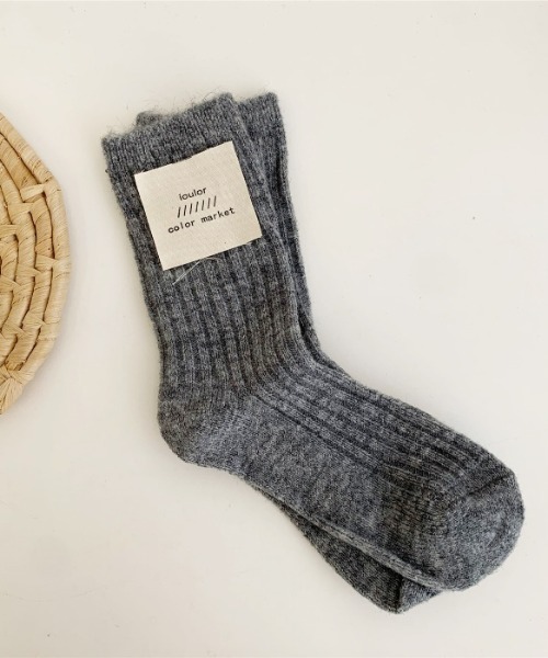 「kakko」(カッコ)の「レディース ウール混ソックス靴下(ソックス/靴下・レディース・A/B/C/D/E/F/G/H/I/J/K/L・ONE SIZE)」の11枚目の写真
