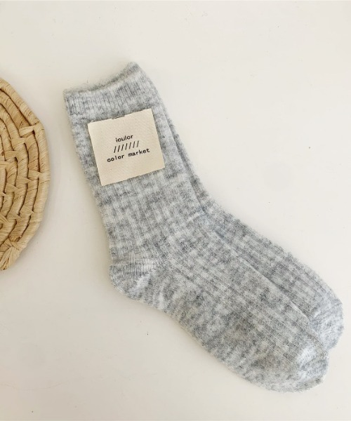 「kakko」(カッコ)の「レディース ウール混ソックス靴下(ソックス/靴下・レディース・A/B/C/D/E/F/G/H/I/J/K/L・ONE SIZE)」の12枚目の写真
