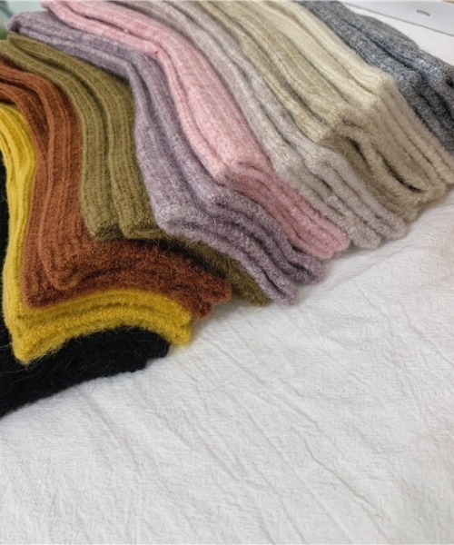 「kakko」(カッコ)の「レディース ウール混ソックス靴下(ソックス/靴下・レディース・A/B/C/D/E/F/G/H/I/J/K/L・ONE SIZE)」の15枚目の写真