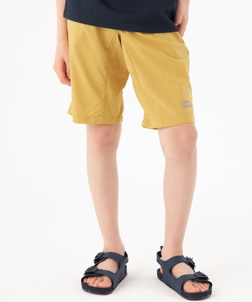 KRIFF MAYER Kid's Collection（クリフメイヤーキッズコレクション）の「さらさらエアーショーツ（その他パンツ・キッズ・チャコール/ネイビー/カーキ/イエロー・140/120/160/150/130/170）」の4枚目の写真