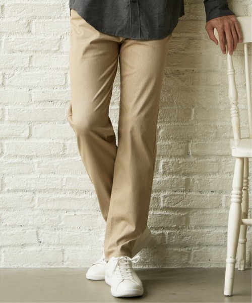 ikka(イッカ)の「GOKU楽パンツ EASY STRETCH 5ポケット(その他パンツ・メンズ・ブラック/グレー/オリーブ/ベージュ/ブラウン/グリーン/アイボリー/チャコール/ブルー/ブルー系その他・S/M/L/XL)」の6枚目の写真