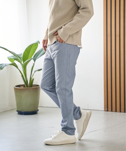 ikka(イッカ)の「GOKU楽パンツ EASY STRETCH 5ポケット(その他パンツ・メンズ・ブラック/グレー/オリーブ/ベージュ/ブラウン/グリーン/アイボリー/チャコール/ブルー/ブルー系その他・S/M/L/XL)」の9枚目の写真