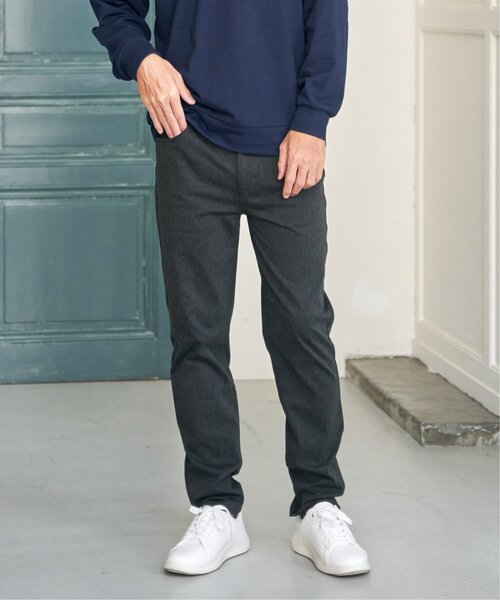 ikka(イッカ)の「GOKU楽パンツ EASY STRETCH 5ポケット(その他パンツ・メンズ・ブラック/グレー/オリーブ/ベージュ/ブラウン/グリーン/アイボリー/チャコール/ブルー/ブルー系その他・S/M/L/XL)」の4枚目の写真