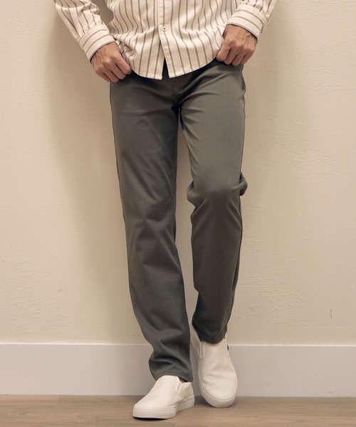 ikka(イッカ)の「GOKU楽パンツ EASY STRETCH 5ポケット(その他パンツ・メンズ・ブラック/グレー/オリーブ/ベージュ/ブラウン/グリーン/アイボリー/チャコール/ブルー/ブルー系その他・S/M/L/XL)」の12枚目の写真